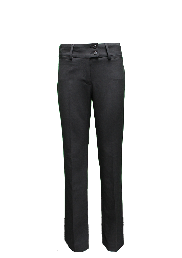 Blue Mountain College Fitted Trouser Black